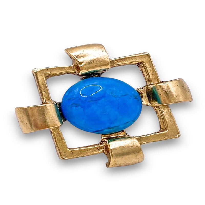 Peacemaker Ring - Turquoise | Yochi - DOORBUSTER