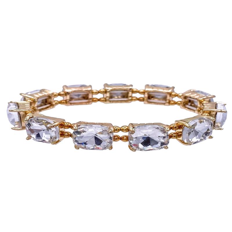 So Marvelous Clear Stretch Bracelet