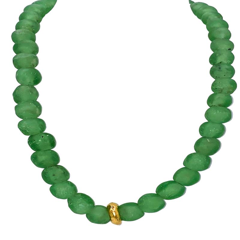 Stone Cold Necklace - Green