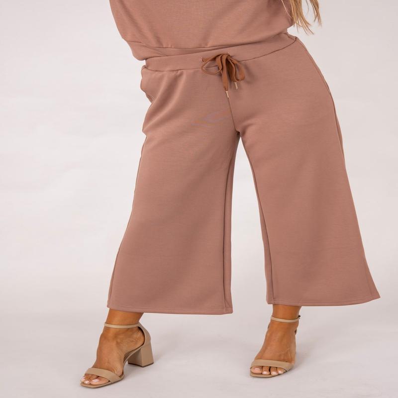 The Lux Collection Cropped Pant - Mocha | TWT Exclusive - SALE