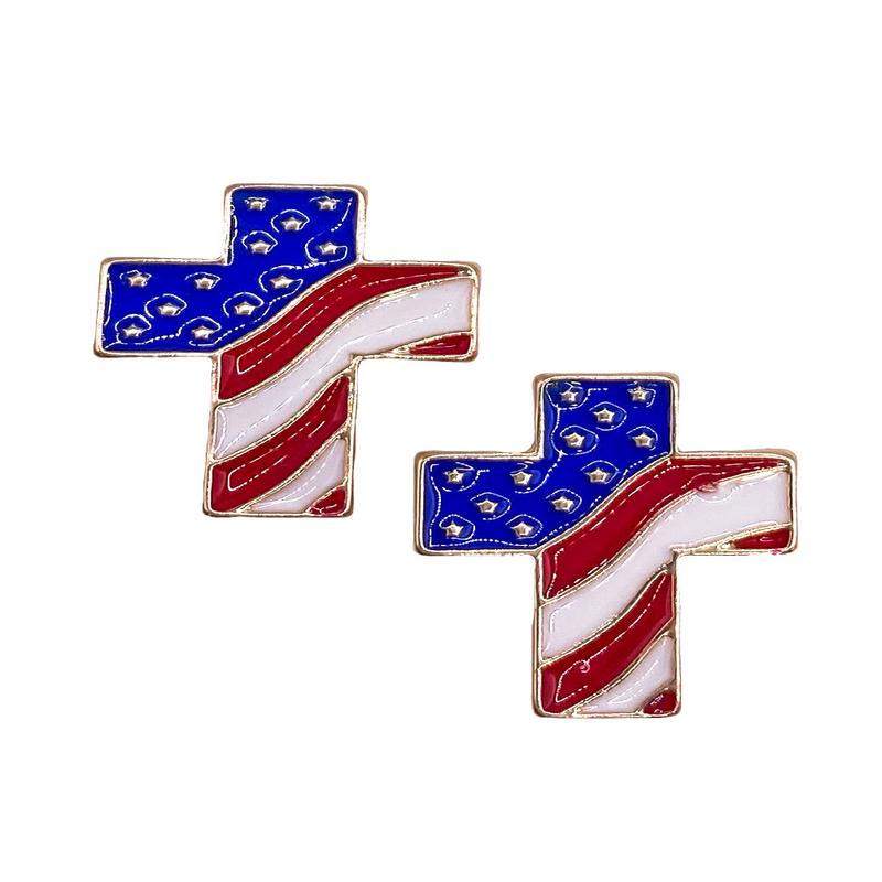 Bless America Earrings - FINAL SALE