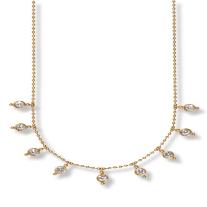 Twinkle Droplet Necklace | Brighton | RESTOCK