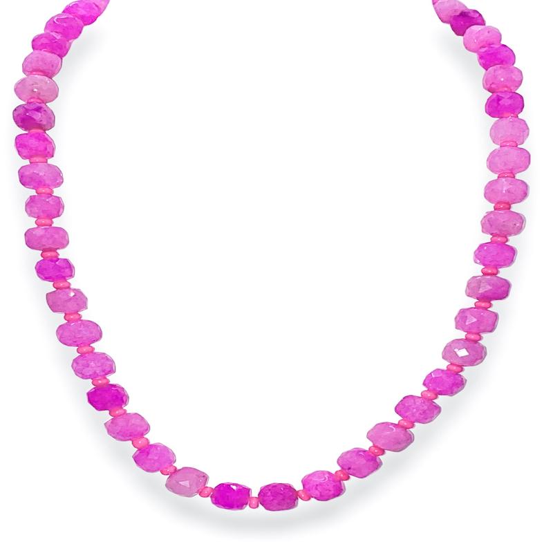 Wendy Necklace - Fuchsia | Treasure Jewels