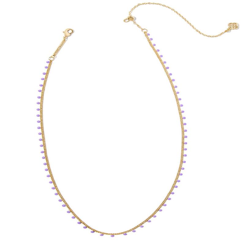 Kelsey Strand Necklace - Purple | Kendra Scott - SALE