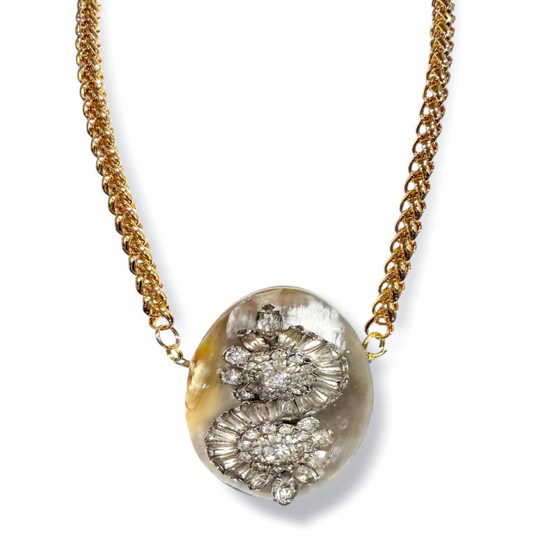 Made in the Deep South 1930s Brooch 1960s Bone Pendant 1970s Necklace