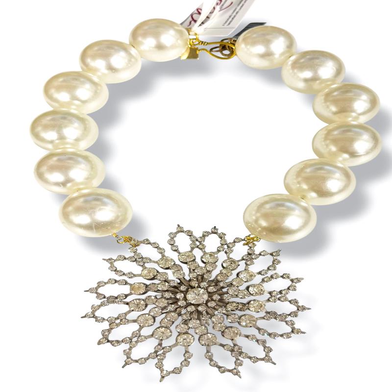 Made in the Deep South 1950s Brooch 1970s New Old Stock Necklace