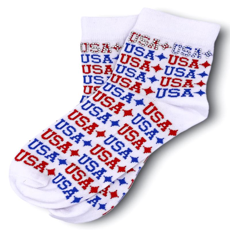 Queen USA Socks | Queen Of Sparkles - SALE