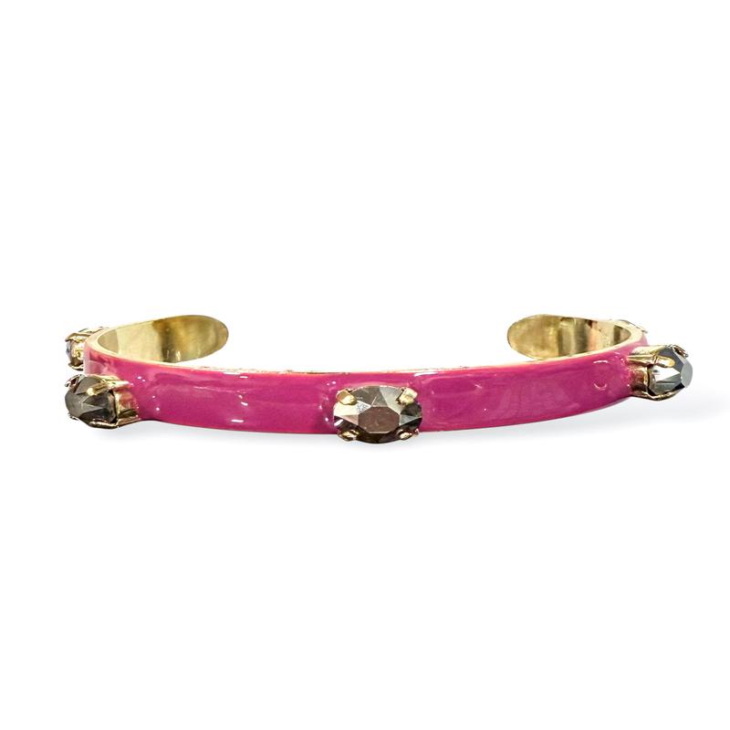 TOVA Kennedy Berry Cuff Bracelet