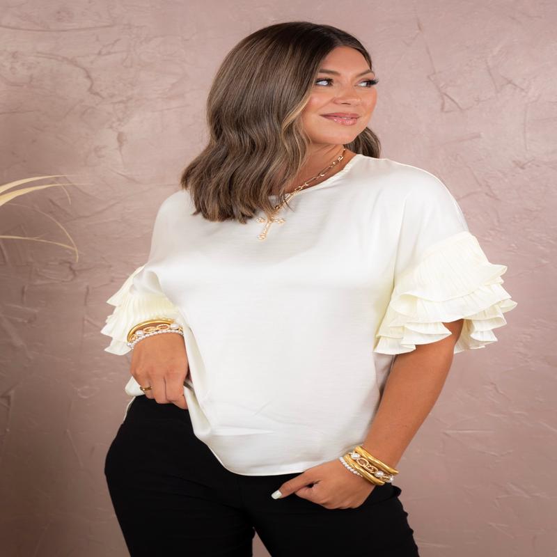 All The Frills Top - FINAL SALE