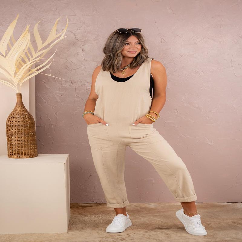 Free Falling Jumpsuit - FINAL SALE
