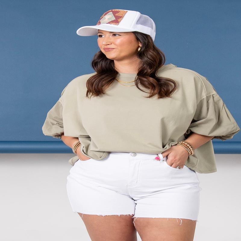 Straight For You Heart Top - FINAL SALE