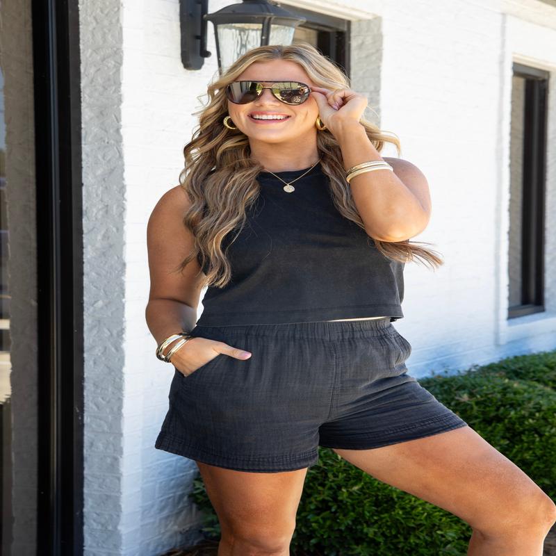 Wave Skimmer Short - Black | Z Supply - FINAL SALE