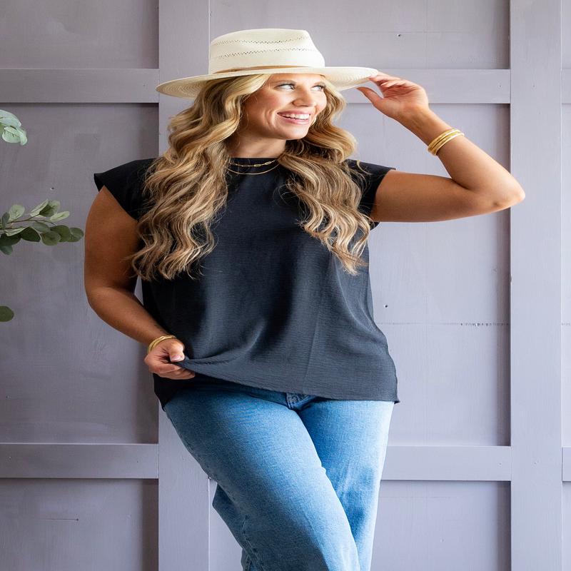 Always Happy Top - Black