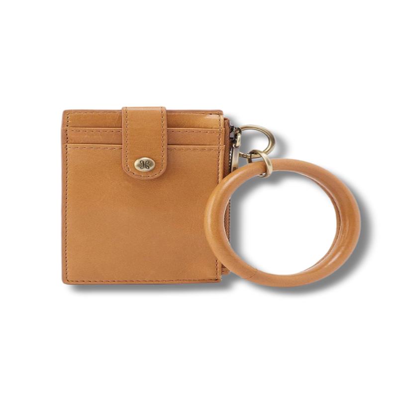 Ring Credit Card Wristlet - Natural | HOBO | RESTOCK