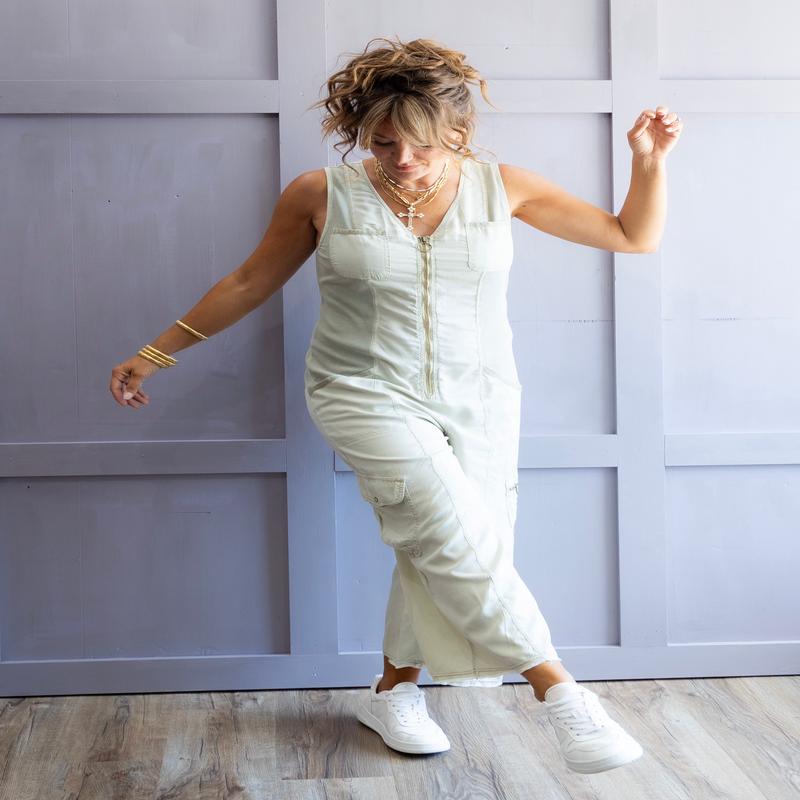 Tavin Crop Jumpsuit - FINAL SALE