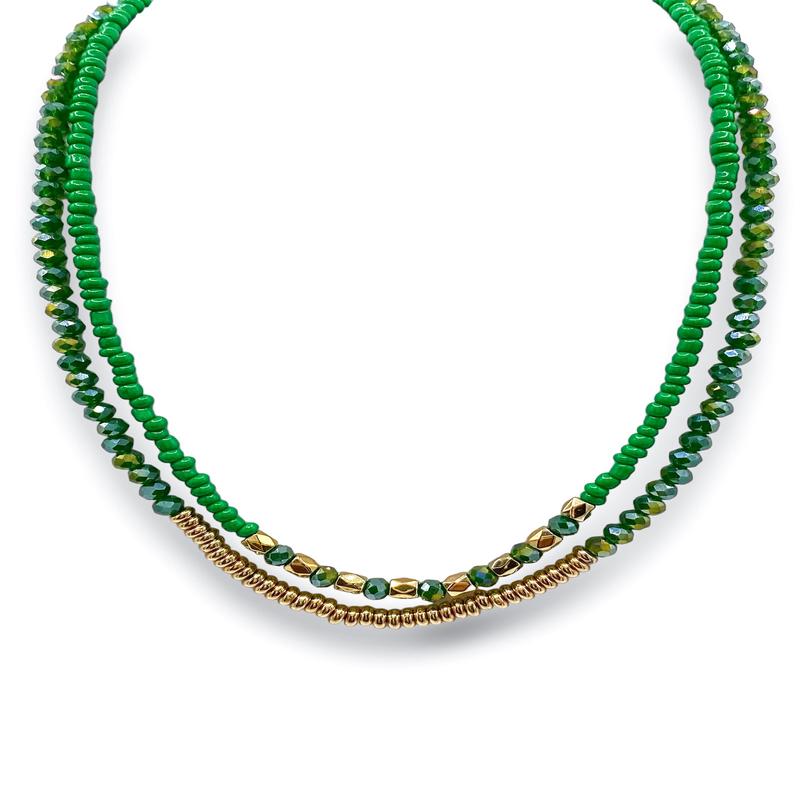 Long Live Necklace - Green