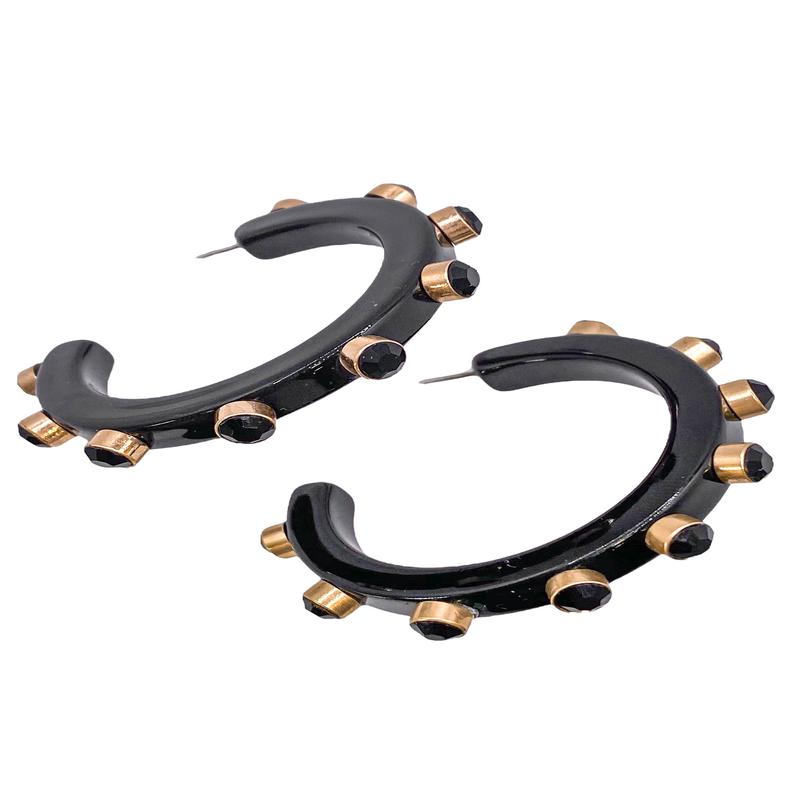 Renee Hoop - Black - DOORBUSTER