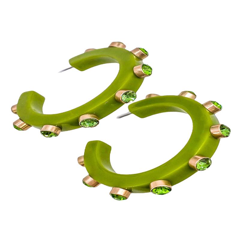 Renee Hoop - Lime Green - DOORBUSTER