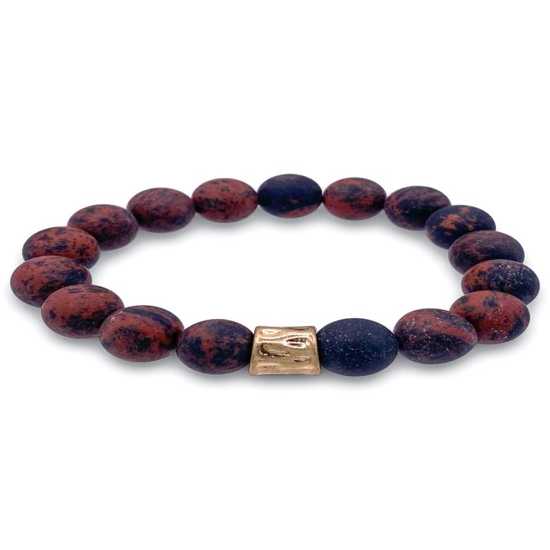 Set in Stone Bracelet - Brown