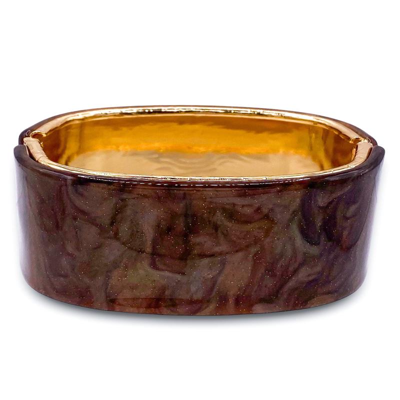 Walk The Line Bracelet - Brown | RESTOCK