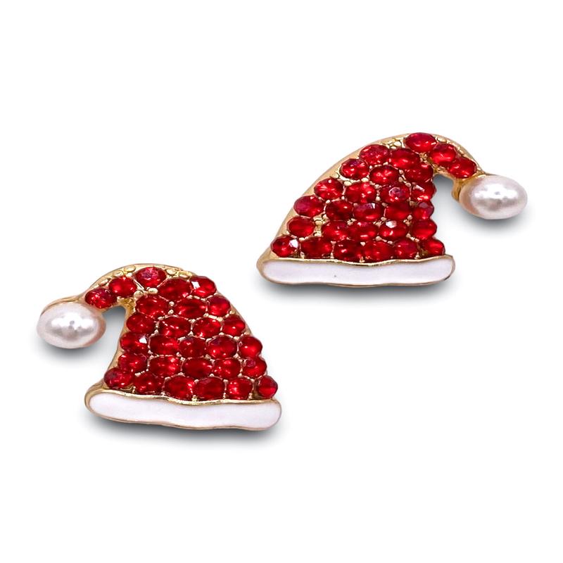 Mr. Claus Hat Earrings | RESTOCK