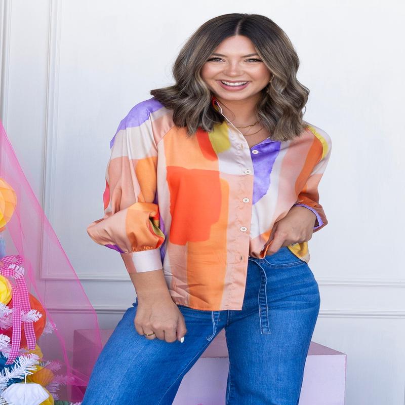 On The Horizon Blouse - FINAL SALE