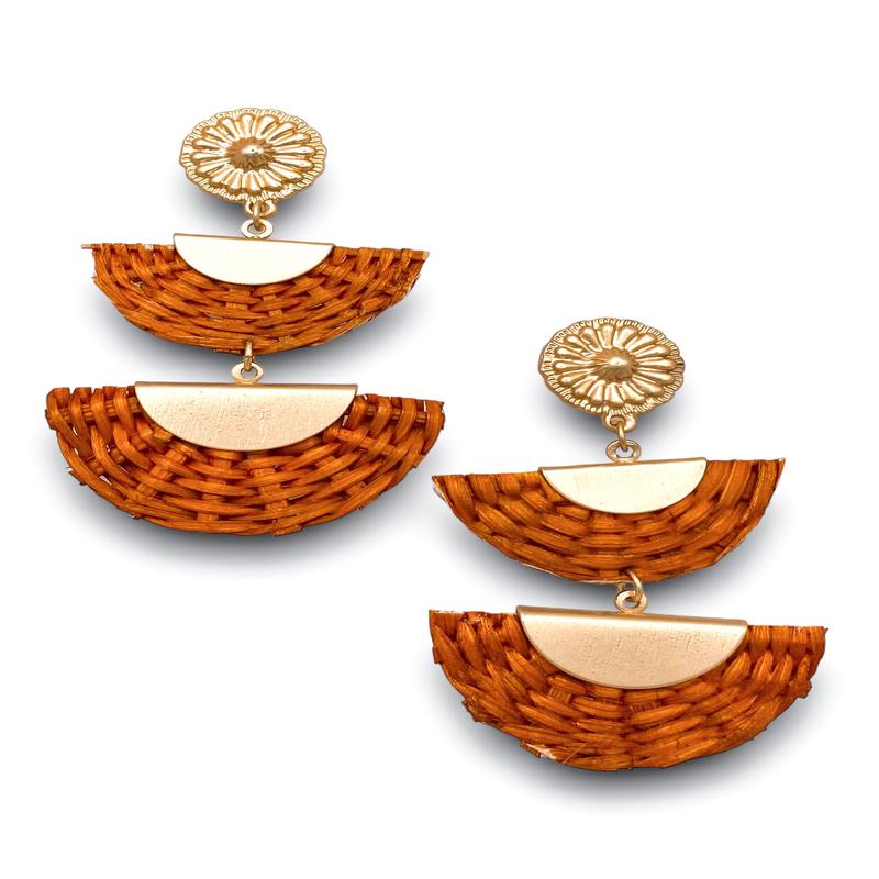 Counting Blessings Earrings - Matte Gold - FINAL SALE