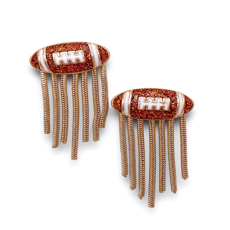 Down The Field Earrings - Gold - FINAL SALE