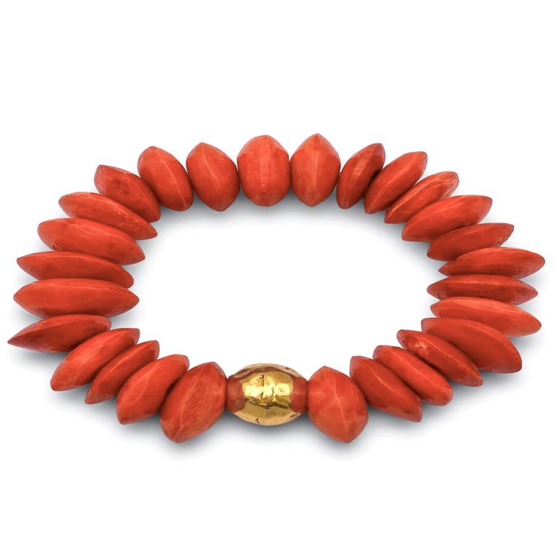 Here To Stay Bracelet - Tomato | Virtue - DOORBUSTER