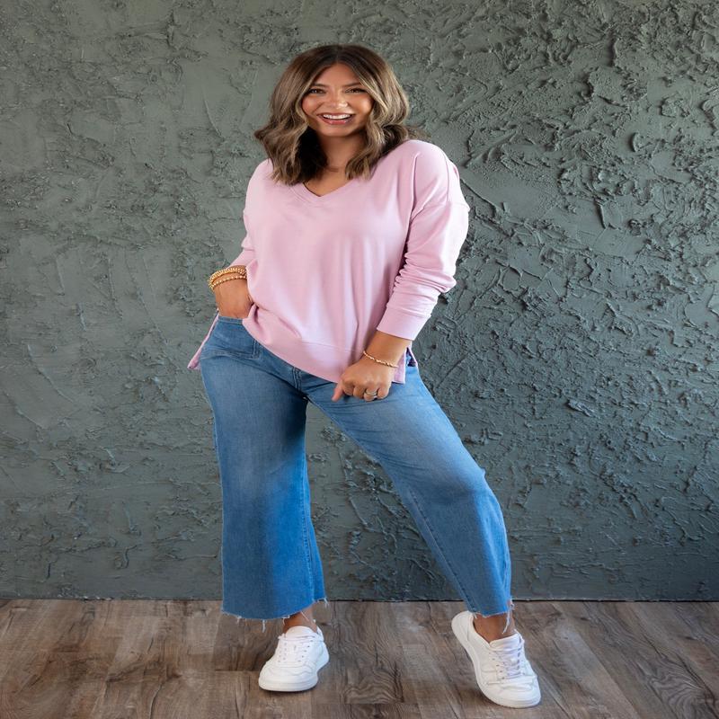 Modern V-Neck Weekender - Sunset Mauve | Z Supply