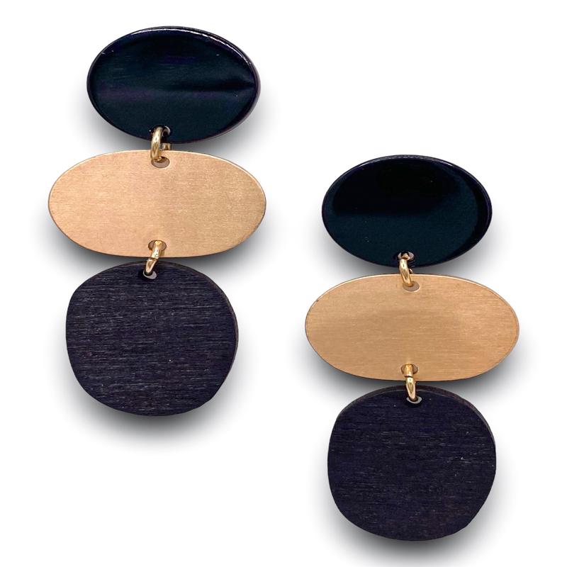 So Long Earrings - Black