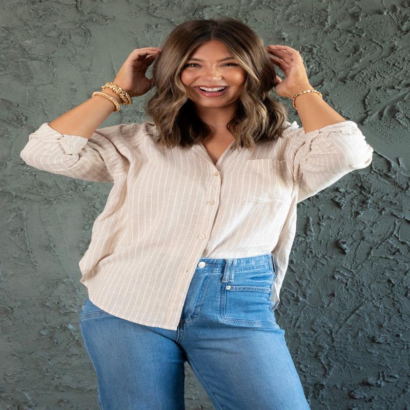 The Perfect Line Top- Putty | Z Supply - DOORBUSTER