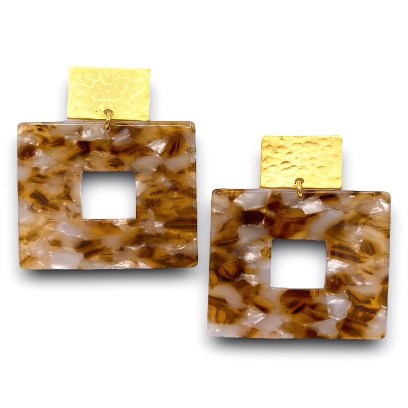 Time Flies Earring - Umber | Virtue