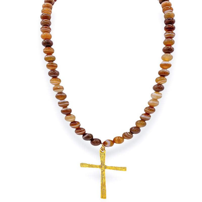 Big Catch Necklace - Expresso | Virtue - FINAL SALE