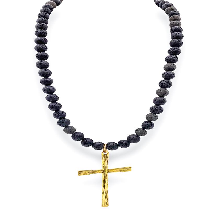 Big Catch Necklace - Lava | Virtue - SALE