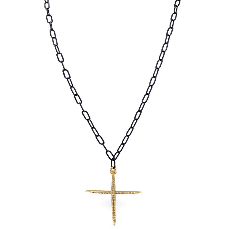 Holy One Necklace - Black | RESTOCK