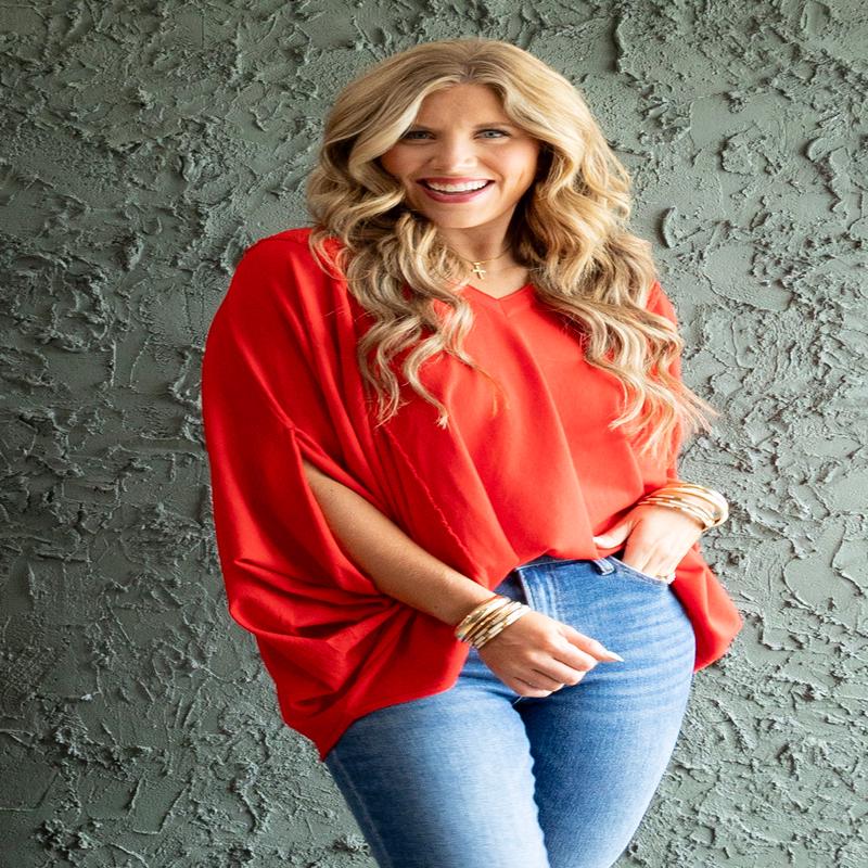 Kelly Top - Red - SALE