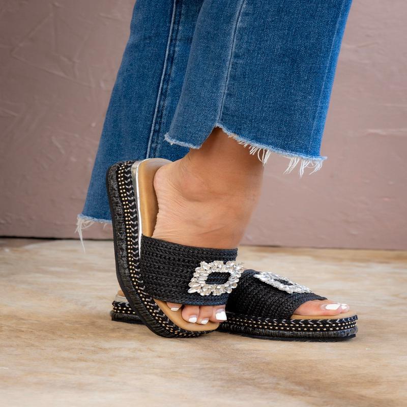 Macie Sandal - Black - FINAL SALE