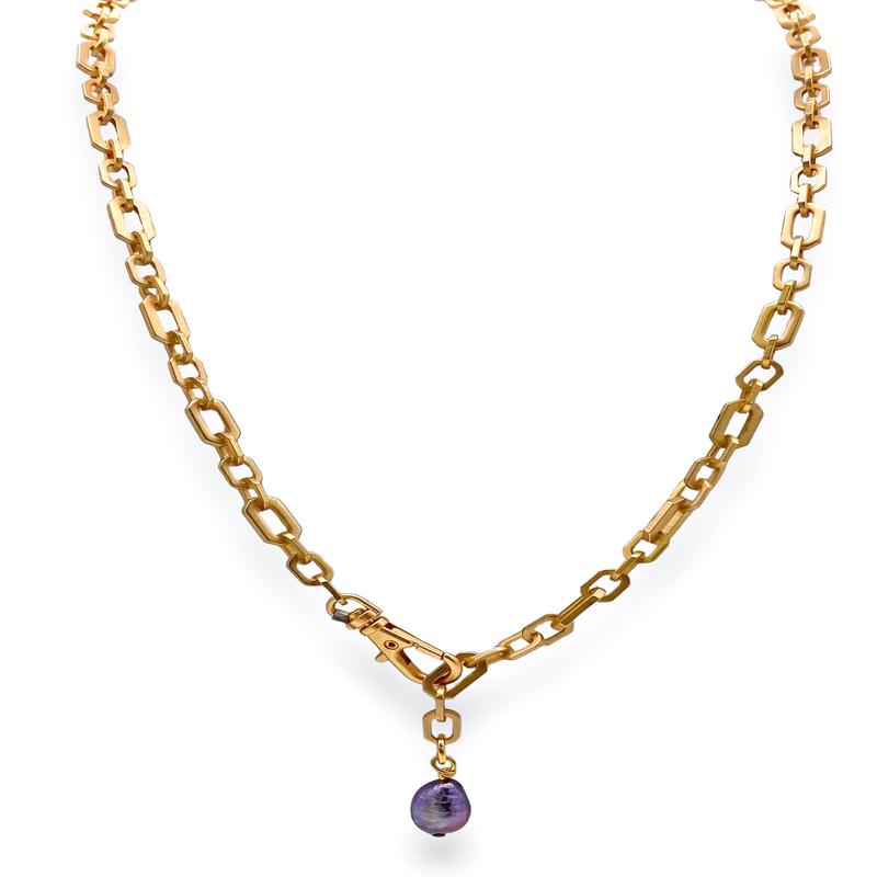 Zoey Necklace - Peacock - FINAL SALE