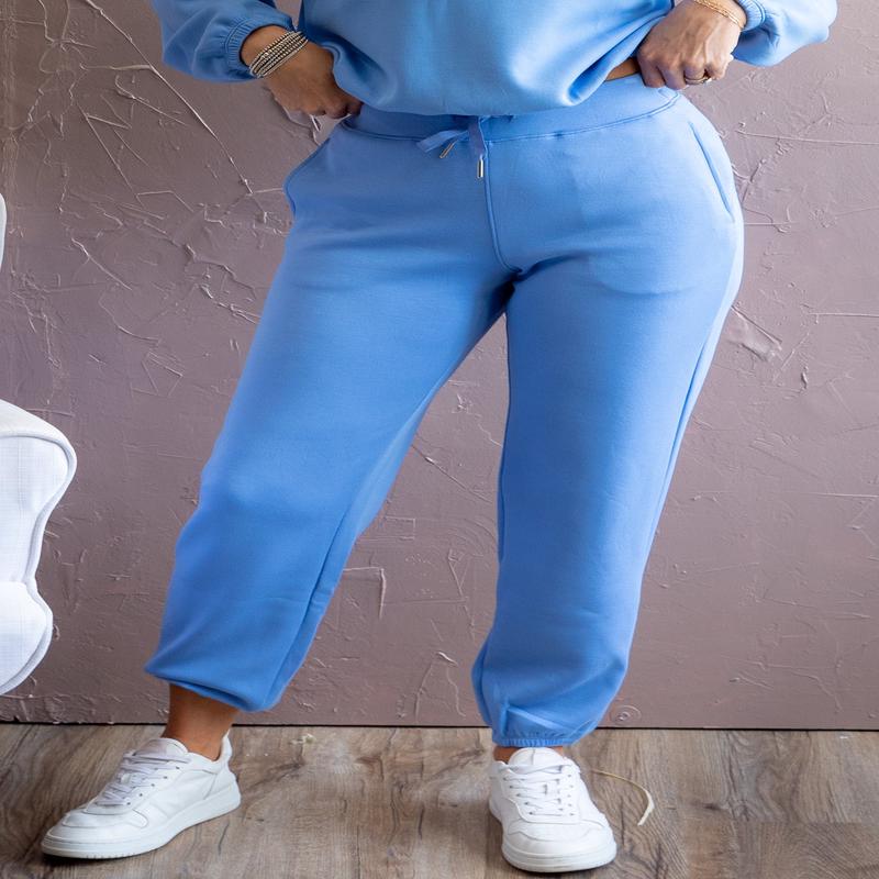 Airessential Jogger - Cornflower Blue | SPANX - FINAL SALE