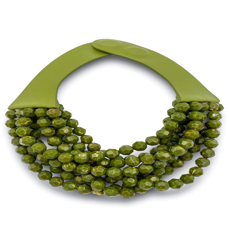 DOORBUSTER - Bella Style Necklace - Vail Moss| Fairchild Baldwin