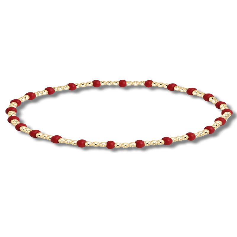 Gameday Hope Sincerity Bracelet - Crimson | E-Newton