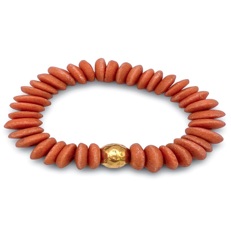 Here To Stay Bracelet - Burnt Orange | Virtue - SALE