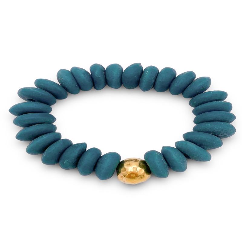 Here To Stay Bracelet - Dark Teal | Virtue - FINAL SALE