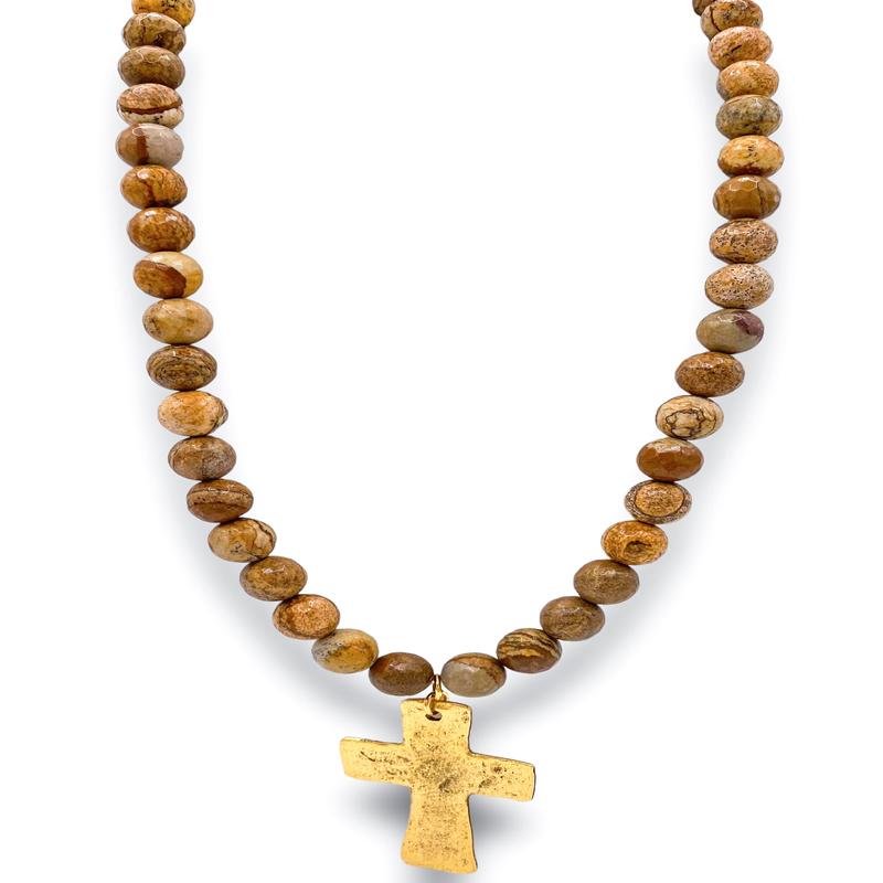 Holding The Truth Necklace - Sand | Virtue