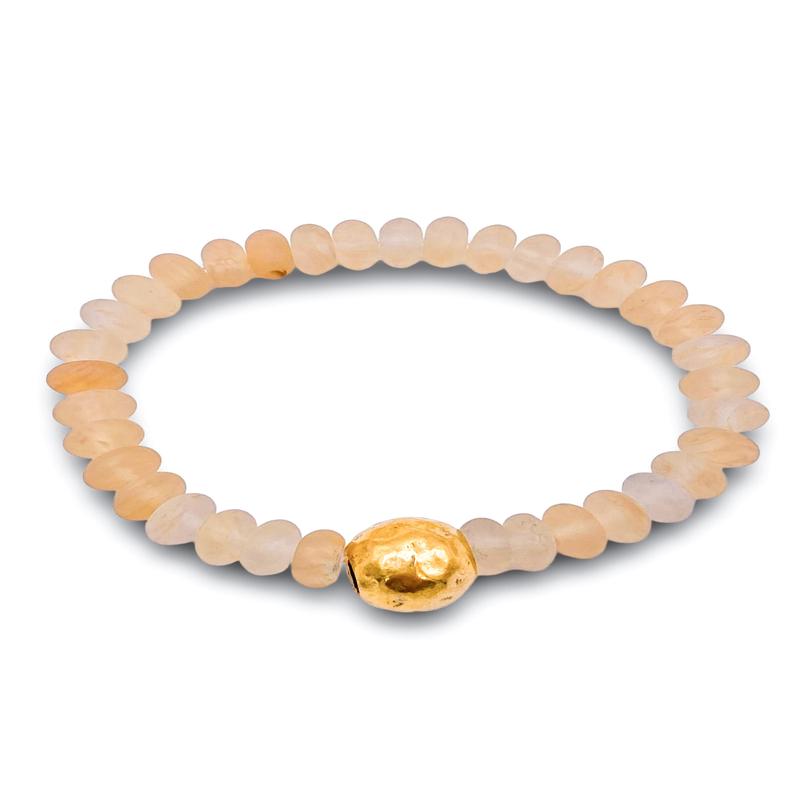 Rolling Away Bracelet - Matte Honey | Virtue - FINAL SALE