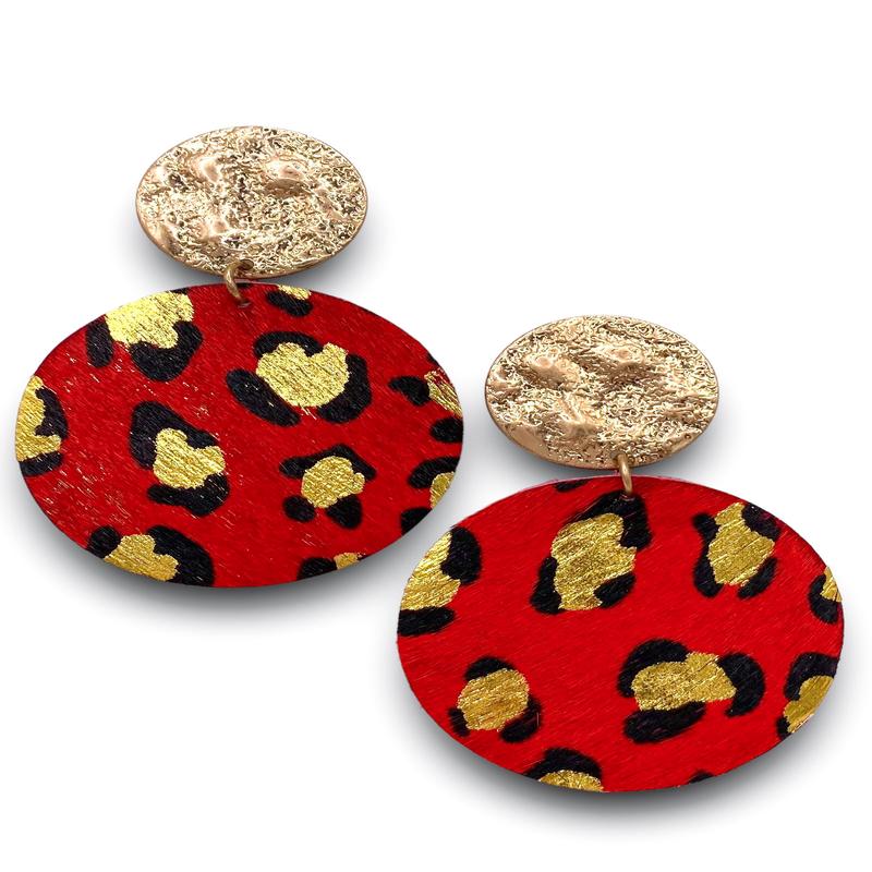 On The Run Earring - Red