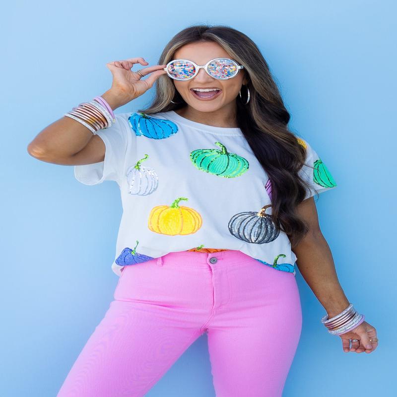 Pumpkin Tee | Queen Of Sparkles - SALE