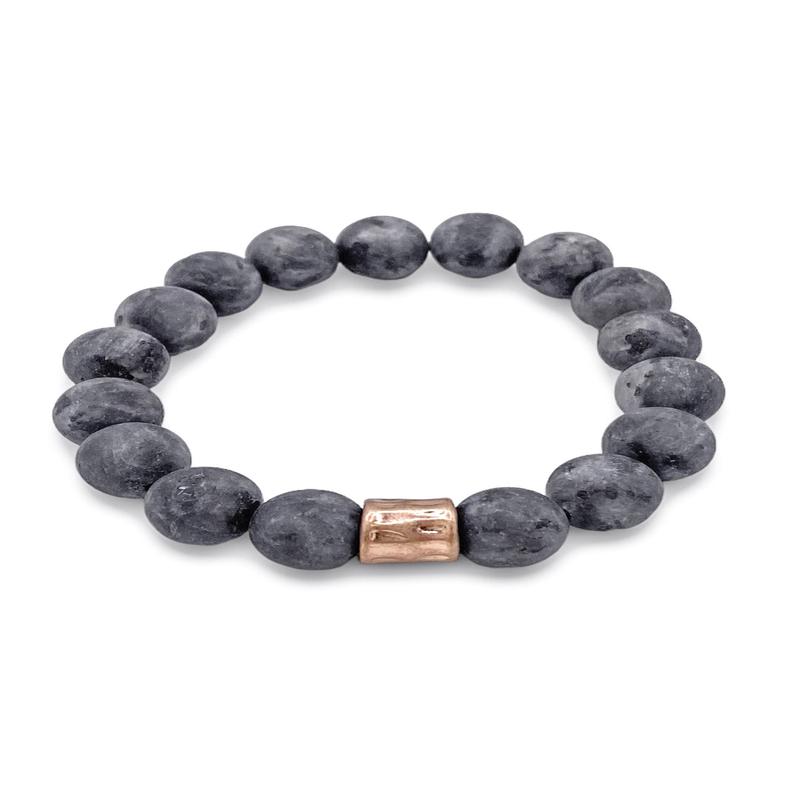 Set in Stone Bracelet -  Grey - FINAL SALE