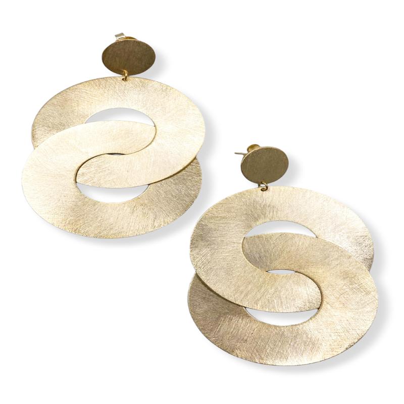 Sheila Fajl Devon Gold Earrings